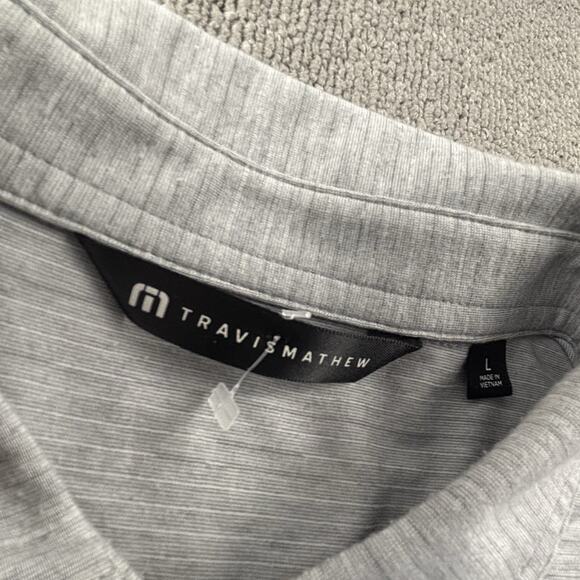 Travis Mathew Polo Shirt Adult Large Short Sleeve Golf Golfing Casual Men's - Picture 9 of 14